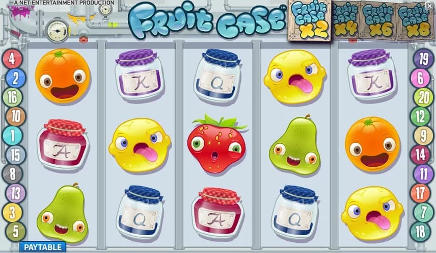 Fruitcase är ett nytt spel från netent
