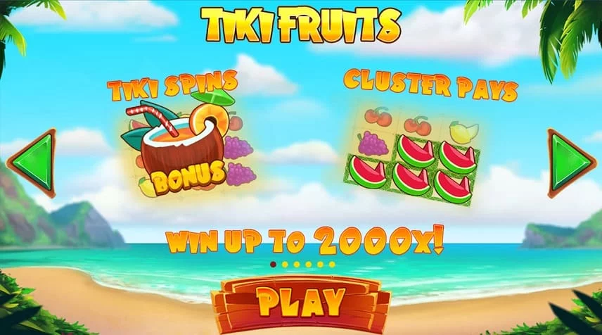 Bonusar i Tiki Fruits