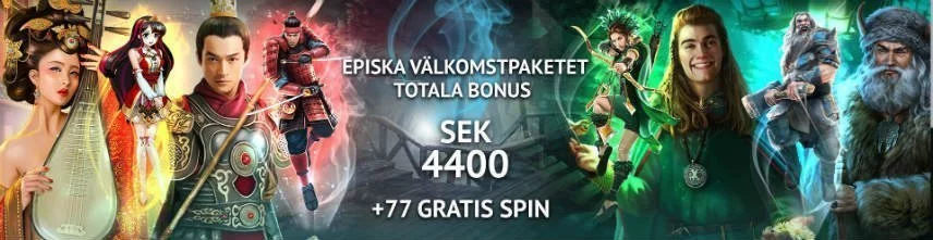 casinobonus välkomsterbjudande