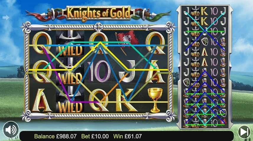 Vinstrader i Knights of Gold