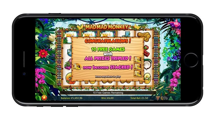 Gratis spins i Mad Mad Monkey