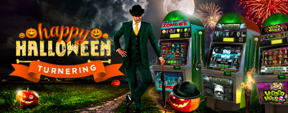 Mr Green firar halloween