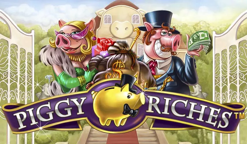 Piggy Richer slot logga