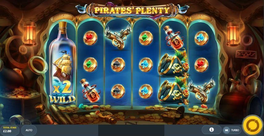 Pirates Plenty slot wheels