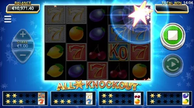 All Stars Knockout online slot från Yggdrasil Gaming.