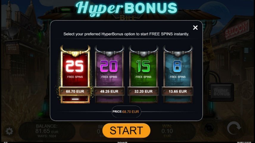 Hyper bonus i online slot Big Bounty Bill