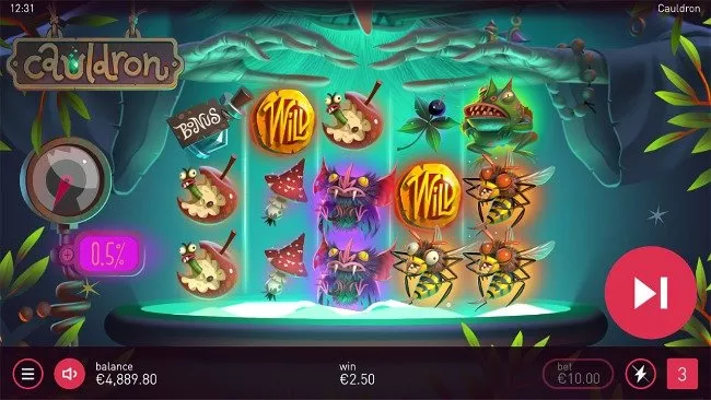 Cauldron online slot