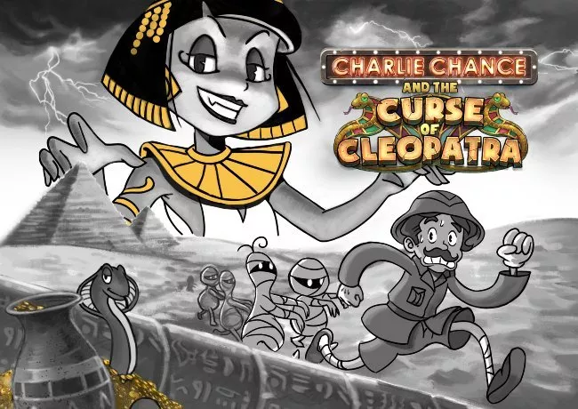 Charlie Chase and the Curse of Cleopatra online slot från Play'n GO