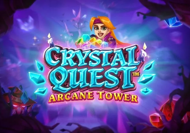 Crystal Quest: Arcane Tower online slot från Thunderkick