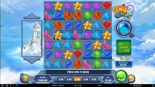 Gemix 2 online slot från Play'n GO