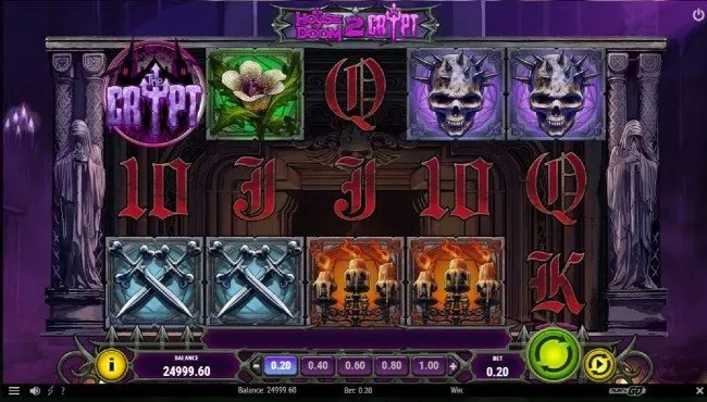 House of Doom 2: The Crypt online slot från Play n GO