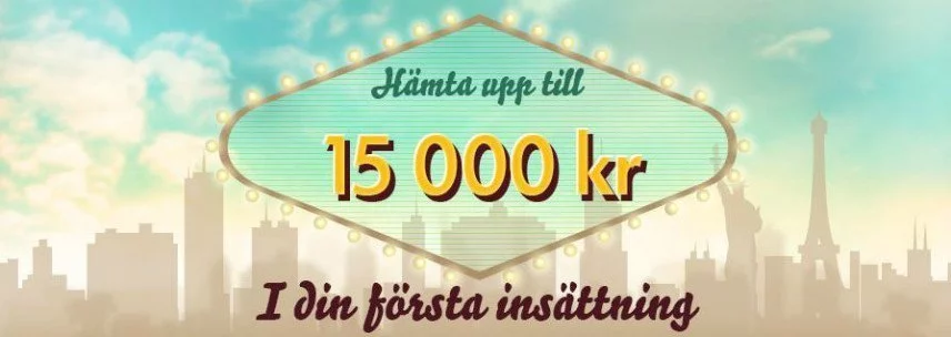 välkomstbonus casino