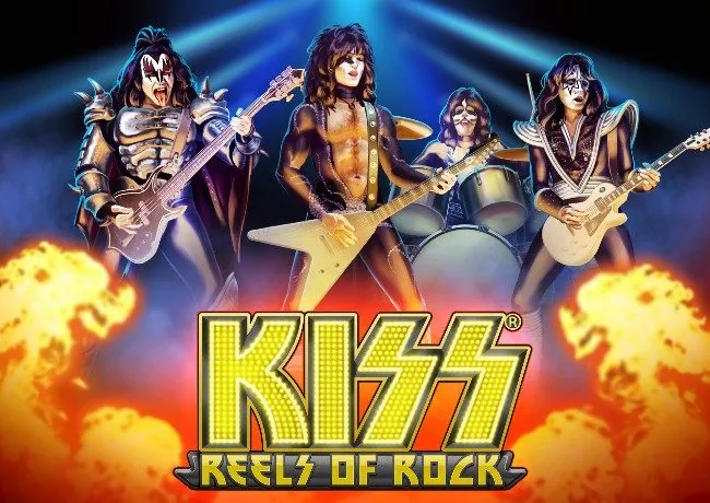 Kiss Reels of Rock är en spelautomat från Play'n GO.