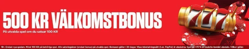 välkomstbonus