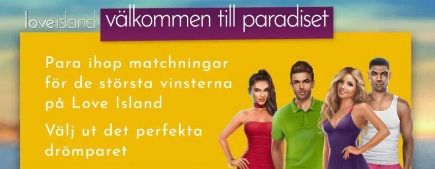 Intro till Love Island spelautomat