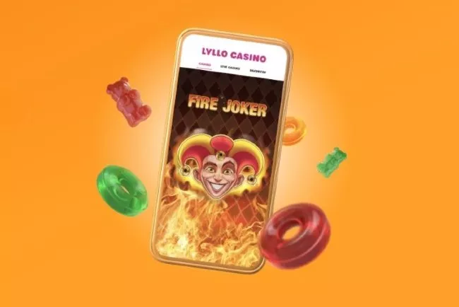 Lyllo Casino free spins på spelautomaten Fire Joker