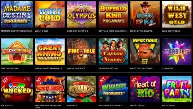 Mr Vegas online slots och spelautomater