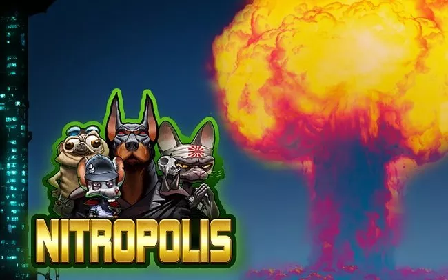 Nitropolis online slot på nätcasino från Elk Studios
