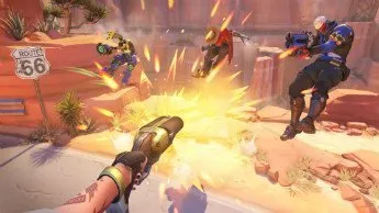 Skärmbild från spelet Overwatch från Blizzard Entertainment