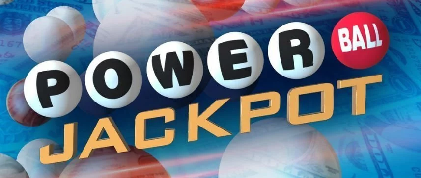 Reklambild för Power Ball Jackpot. Ett lotteri som går att spela på svenska lottosidor.