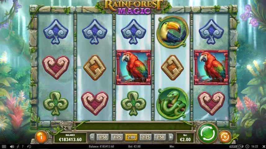 casinospelet rainforest magic från play