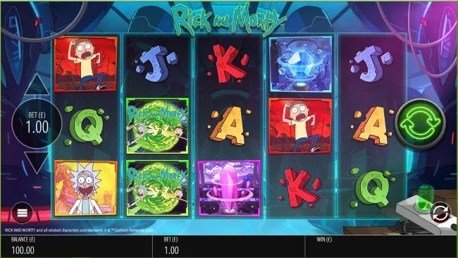 Rick and Morty Wubba Lubba Dub Dub online slot från Blueprint Gaming