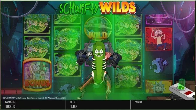 Rick and Morty Wubba Lubba Dub Dub online slot från Blueprint Gaming