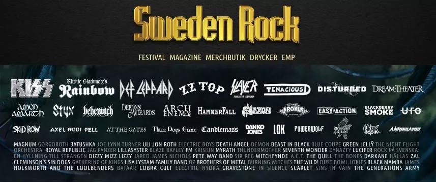 Sweden Rock 2019